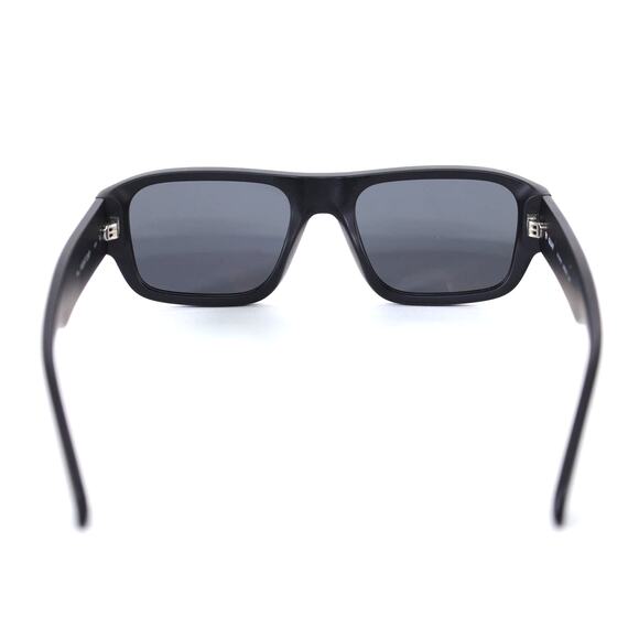 Quay Australia NIGHT CAP Rectangle Sunglasses Polarized - Matte Black/Black - Picture 9 of 11